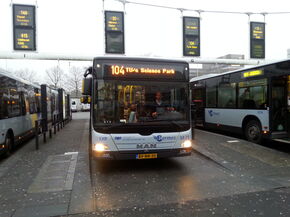 Buslijn 104.