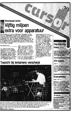 Voorzijde van magazine: Cursor 39 - 19 juni 1987