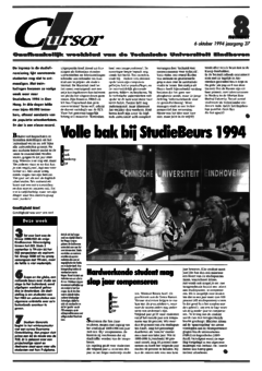 Voorzijde van magazine: Cursor 8 - 6 oktober 1994