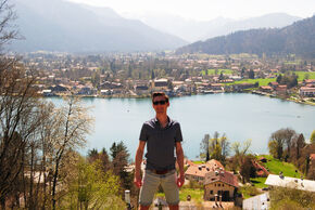 Bij de Tegernsee, een van de vele mooie meren in Bayern. Bij de Tegernsee, een van de vele mooie meren in Bayern.