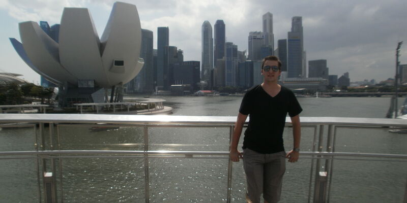 Thomas Prevoo in Singapore.