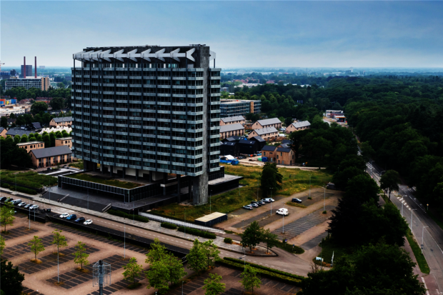 Student housing in former Philips head office