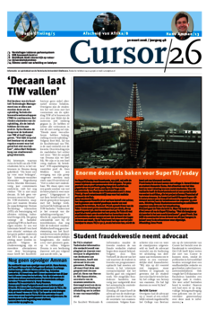 Voorzijde van magazine: Cursor 26 - 30 maart 2006
