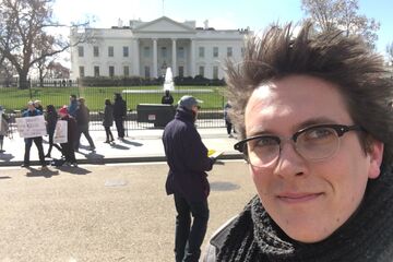 Het Witte Huis, tijdens een tripje naar Washington D.C.