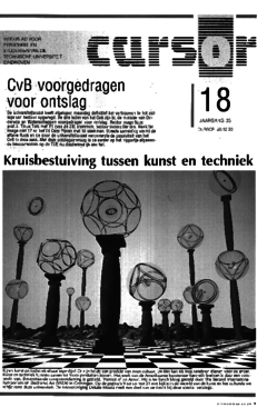 Voorzijde van magazine: Cursor 18 - 20 december 1990