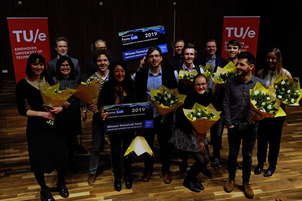 Split couples and artificial hearts win FameLab @ TU/e