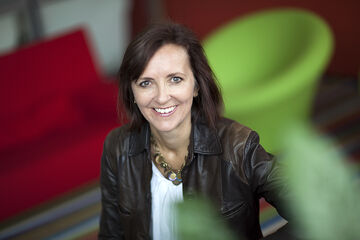 Vertrekkend CEC-hoofd Sabine van Gent.