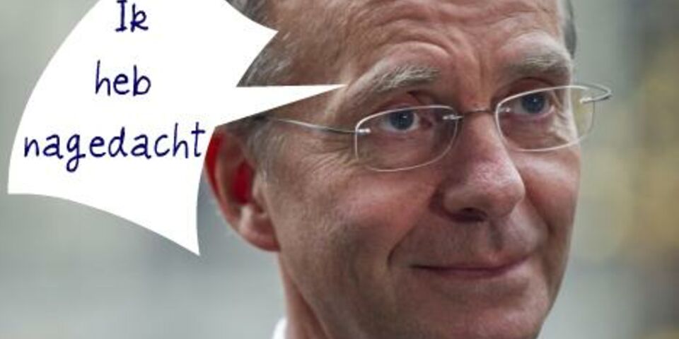 Minister Henk Kamp.