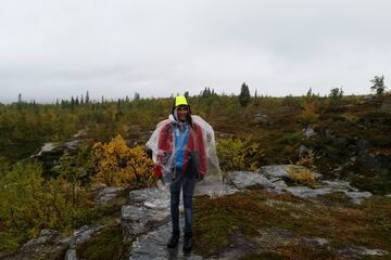 Op studiereis in Mittådalen, noord-Zweden.