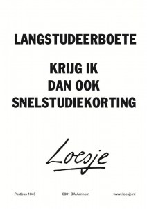 langstudeerboete langstudeermaatregel studenten