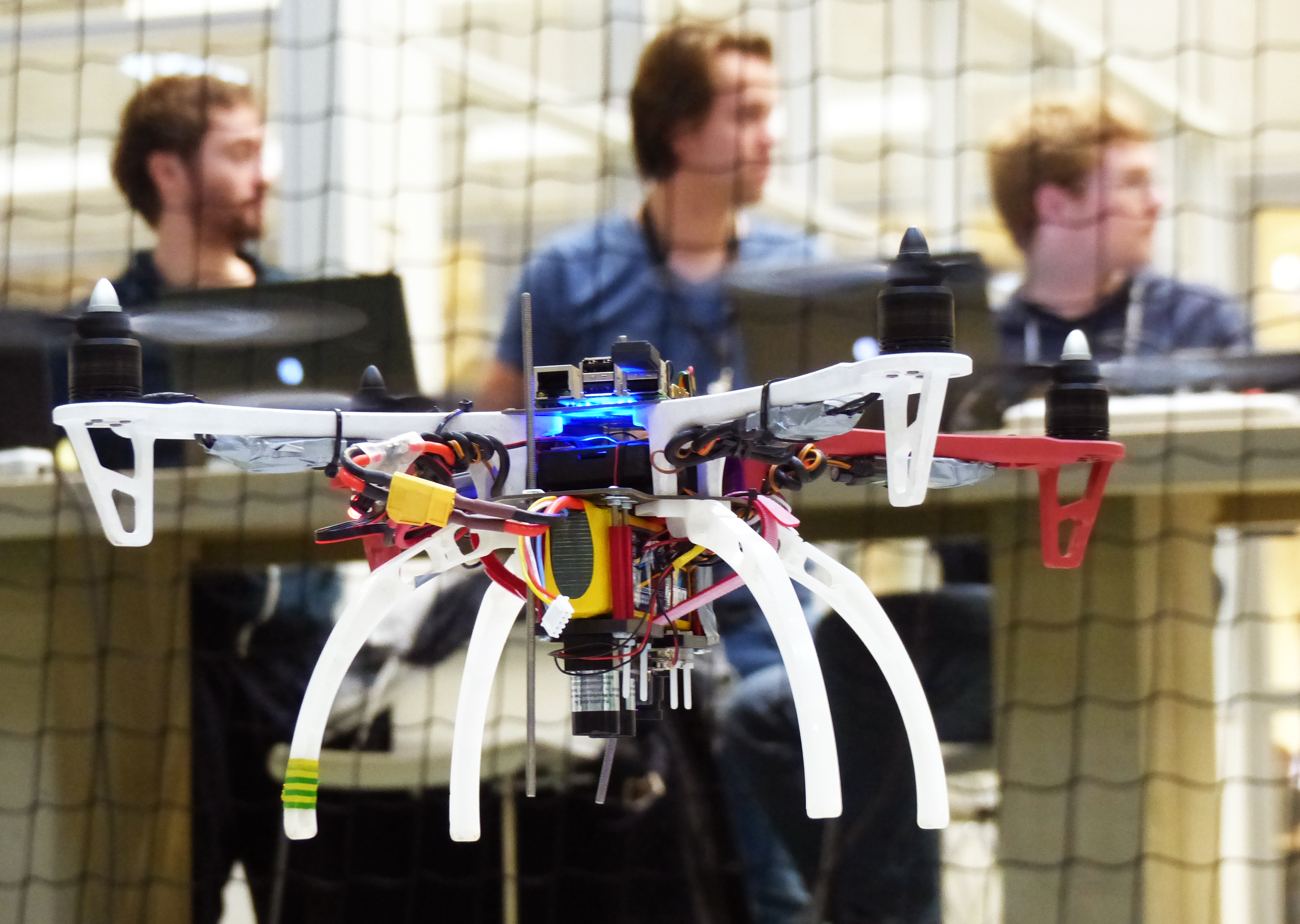 Tests met de drone van Blue Jay in Gemini-Noord.