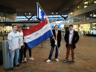 NS wint van studenten bij NK treinreizen in de spits